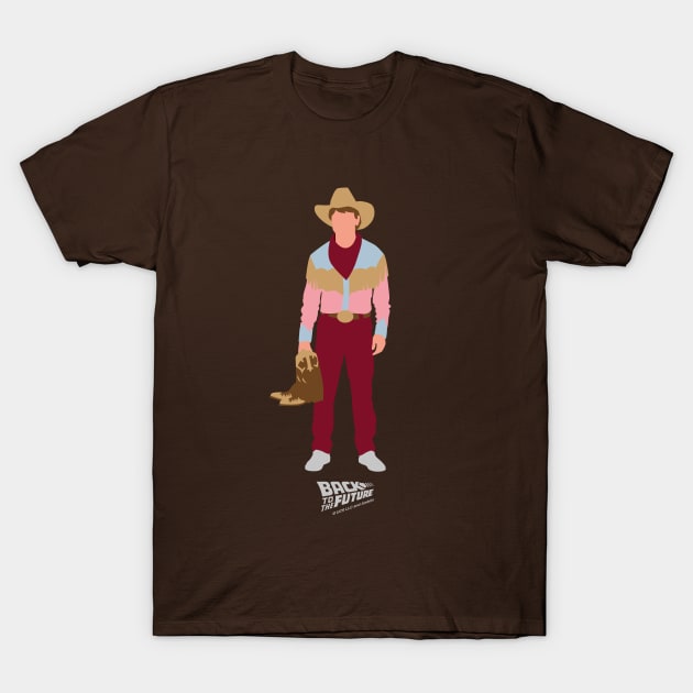 Cowboy Marty McFly T-Shirt by avperth